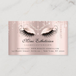 Anleitung zur Nachsorge EyelashRose Strings Lux Visitenkarte
