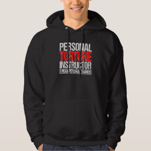 Anleitung zur persönlichen Folter in Gemeinem pers Hoodie