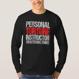 Anleitung zur persönlichen Folter in Gemeinem pers T-Shirt