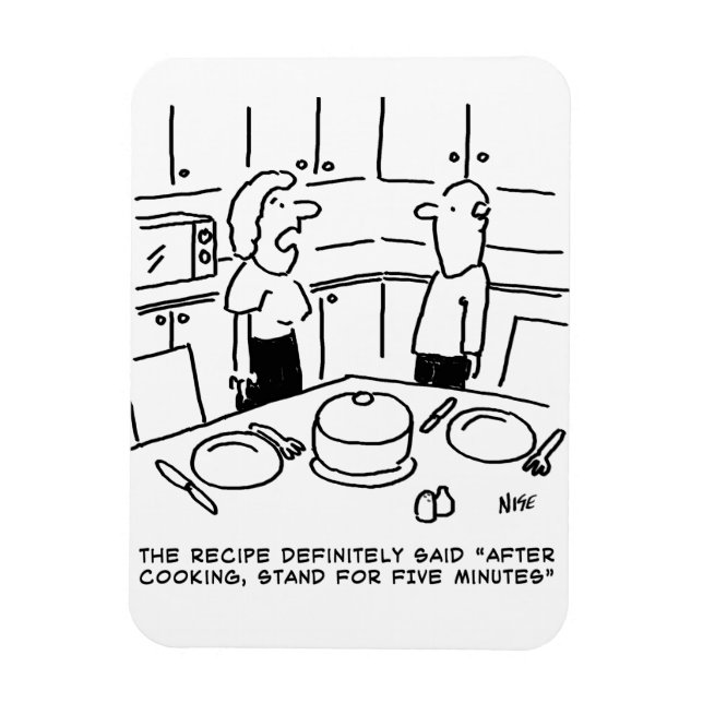 Anleitung zur Zubereitung von Rezept nach Kochen i Magnet (Vertikal)