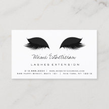 Anleitungen für die Nachsorge Lash Extension Black