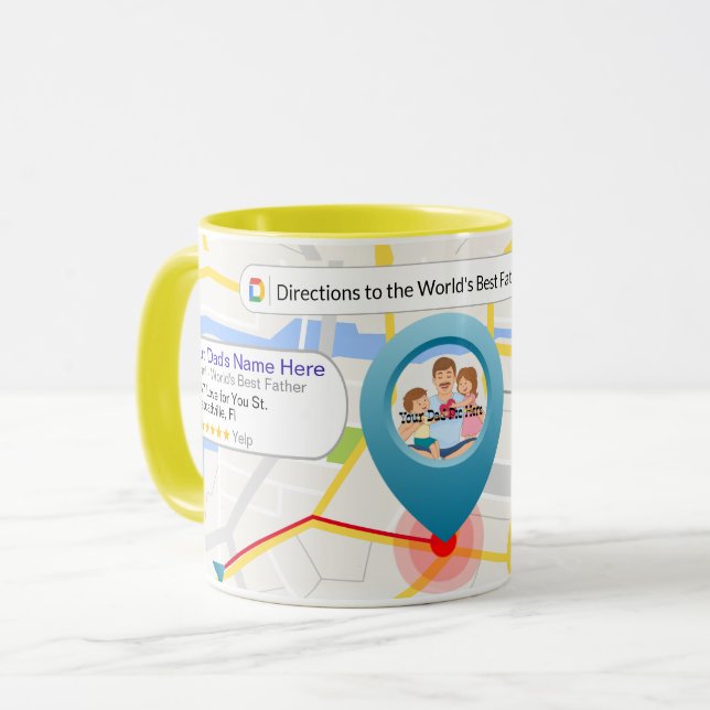 Anleitungen zur weltbesten Tasse des Vaters (Vorderseite Links)