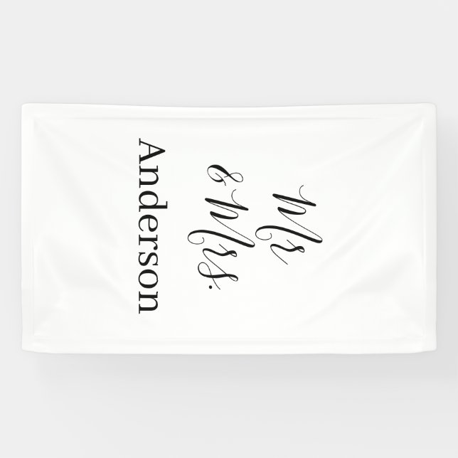 Anm & Frau geben Sie den Familiennamen Datum Jahr  Banner (Horizontal)