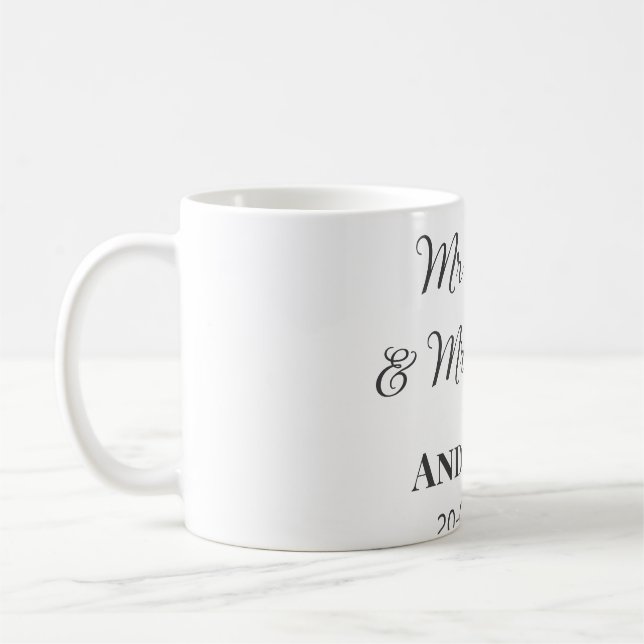 Anm & Frau geben Sie den Familiennamen Datum Jahr  Kaffeetasse (Links)
