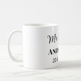 Anm & Frau geben Sie den Familiennamen Datum Jahr  Kaffeetasse