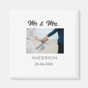 Anm & Frau geben Sie den Familiennamen Datum Jahr Magnet