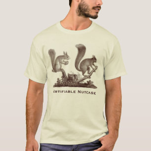 Anmeldepflichtiger Nutcase - lustige Eichhörnchen T-Shirt