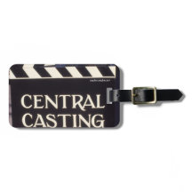 Anmeldung auf Englisch CENTRAL CASTING Luggage Tag