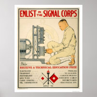 Anmeldung in Signalkorps 1919