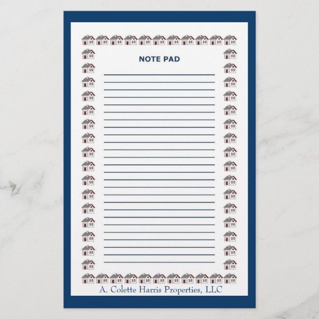 Anmerkung Pad- Design 3 Briefpapier (Vorderseite)