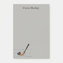 Anmerkungen des Spaß"ich Liebe Hockey" "Post-It