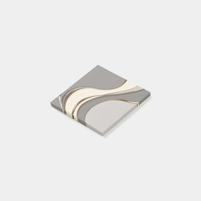 Anmerkungen in stylischer Grafik Post-it Klebezettel (angewinkelt)