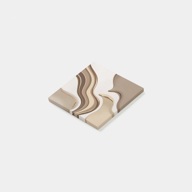 Anmerkungen in stylischer Grafik Post-it Klebezettel (angewinkelt)