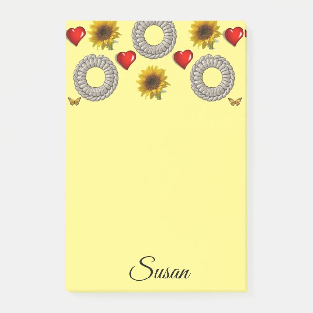 Anmerkungen nach dem Abschluss Post-it Klebezettel (Vorderseite)