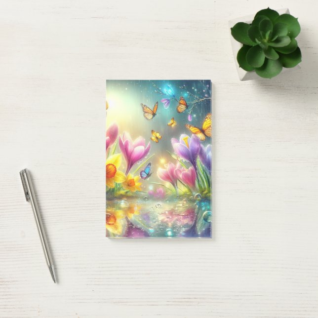 Anmerkungen nach dem IT-System, 3" x 3" Post-it Klebezettel (Büro)