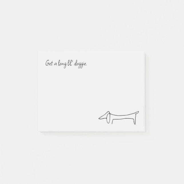 Anmerkungen nach dem IT-System, 4" x 3" Post-it Klebezettel (Vorderseite)