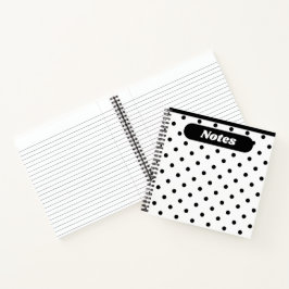 Anmerkungen - Polka Dots Notizbuch