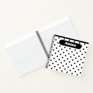Anmerkungen - Polka Dots Notizbuch