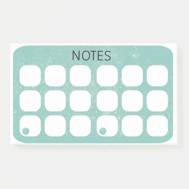 Anmerkungen  post-it klebezettel (Vorderseite)