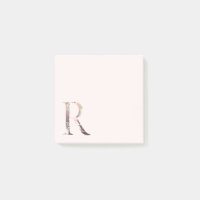 Anmerkungen zu Monogrammen mit Blumenbuchstaben "R