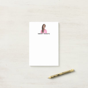 Anmerkungen zu Random Thoughts Post-it Klebezettel