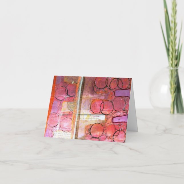 Anmerkungs-Karte Karte (Vorderseite)