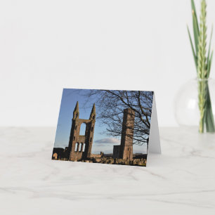 Anmerkungs-Karte: St- Andrewskathedrale Schottland Karte