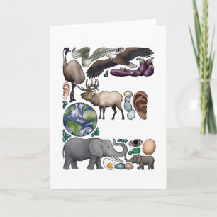 Anmerkungskarte des Monogramms "E"