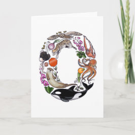 Anmerkungskarte des Monogramms "O"
