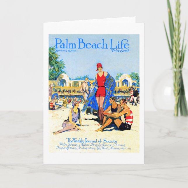 Anmerkungskarte des Palm Beach-Lebens #13 Karte (Vorderseite)