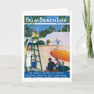 Anmerkungskarte des Palm Beach-Lebens #14 Karte