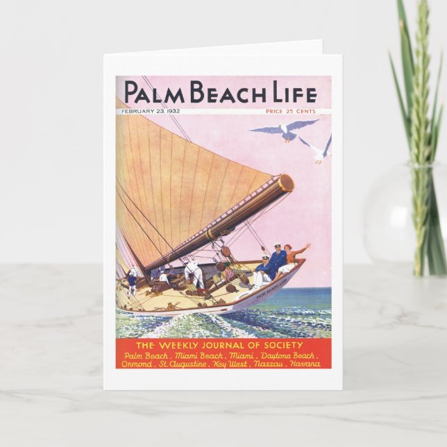 Anmerkungskarte des Palm Beach-Lebens #15 Karte (Vorderseite)