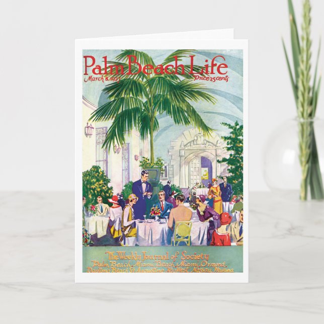 Anmerkungskarte des Palm Beach-Lebens #16 Karte (Vorderseite)