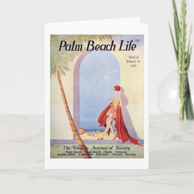 Anmerkungskarte des Palm Beach-Lebens #18 Karte (Vorderseite)