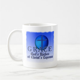 ANMUT-AKRONYM - DER REICHTUM DES GOTTES AN TASSE