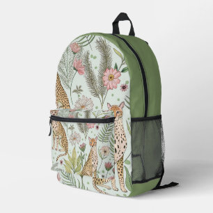 Anmut in der Wildnis Bedruckter Rucksack