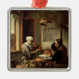 Anmut vor Fleisch, 1660 Ornament Aus Metall