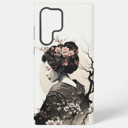 Anmutige japanische Geisha -  Samsung Galaxy Hülle