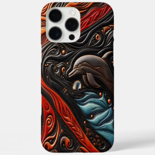 Anmutiger Delfin in Bewegung iPhone 16 Pro Max Hülle