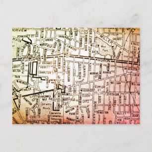 Ann Arbor, MI Carte Vintage