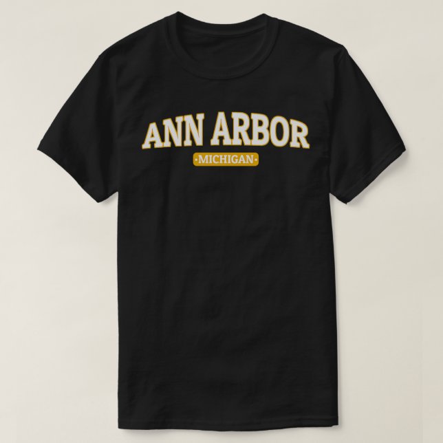 Ann Arbor Michigan 2 T-Shirt (Design vorne)