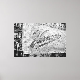 Ann Arbor Michigan Vernors Alte Mauer Leinwanddruck