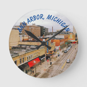 Ann Arbor, Michigan Wanduhr