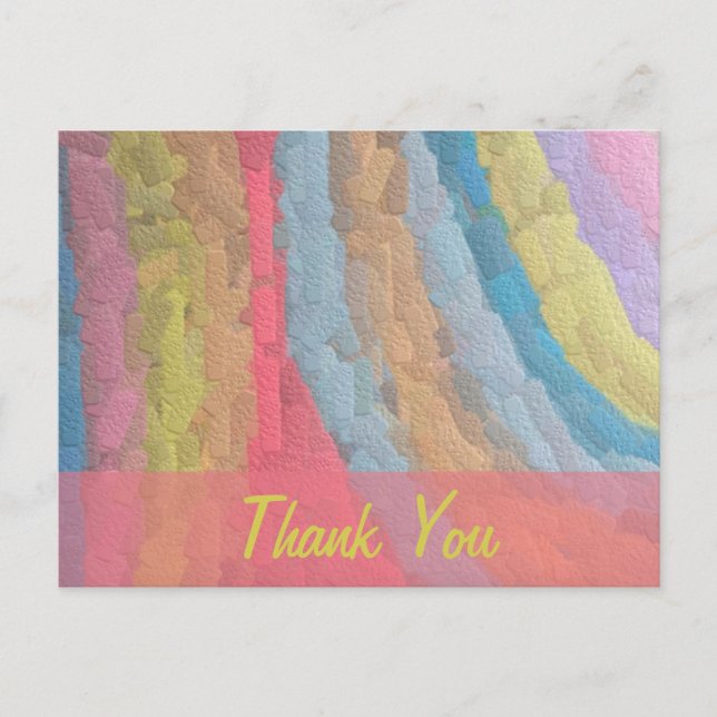 Ann Arbor Pastel Chalk Postkarte (Vorderseite)