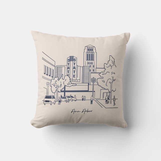 Ann Arbor Pillow Kissen (Vorderseite)