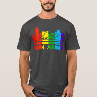 Ann Arbor Pride und Arbor LGBT-Geschenk LGBTQ-Unte T-Shirt