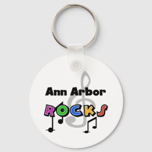 Ann Arbor Rocks Schlüsselanhänger