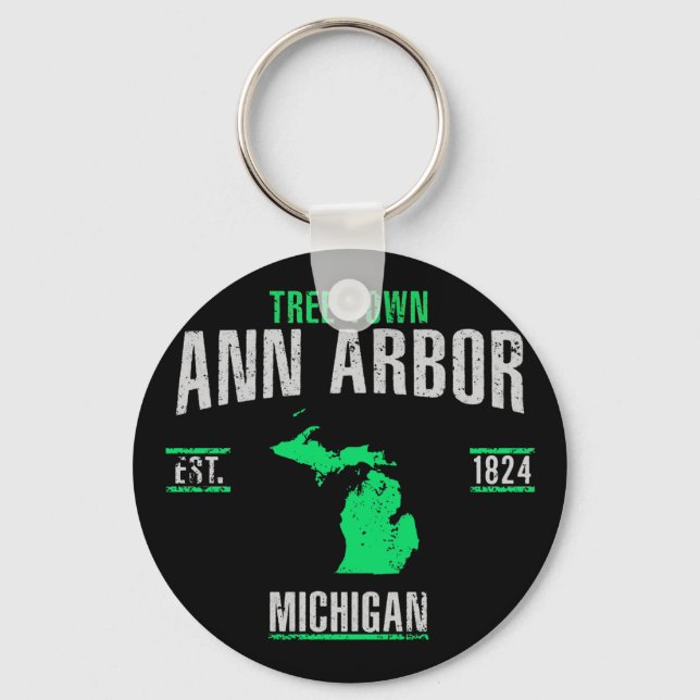 Ann Arbor Schlüsselanhänger (Vorderseite)