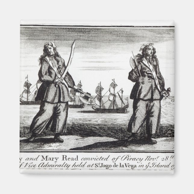 Ann Bonny und Mary Magnet (Vorne)