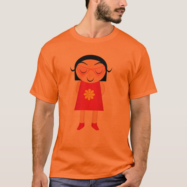 Ann-Cartoon T-Shirt (Vorderseite)